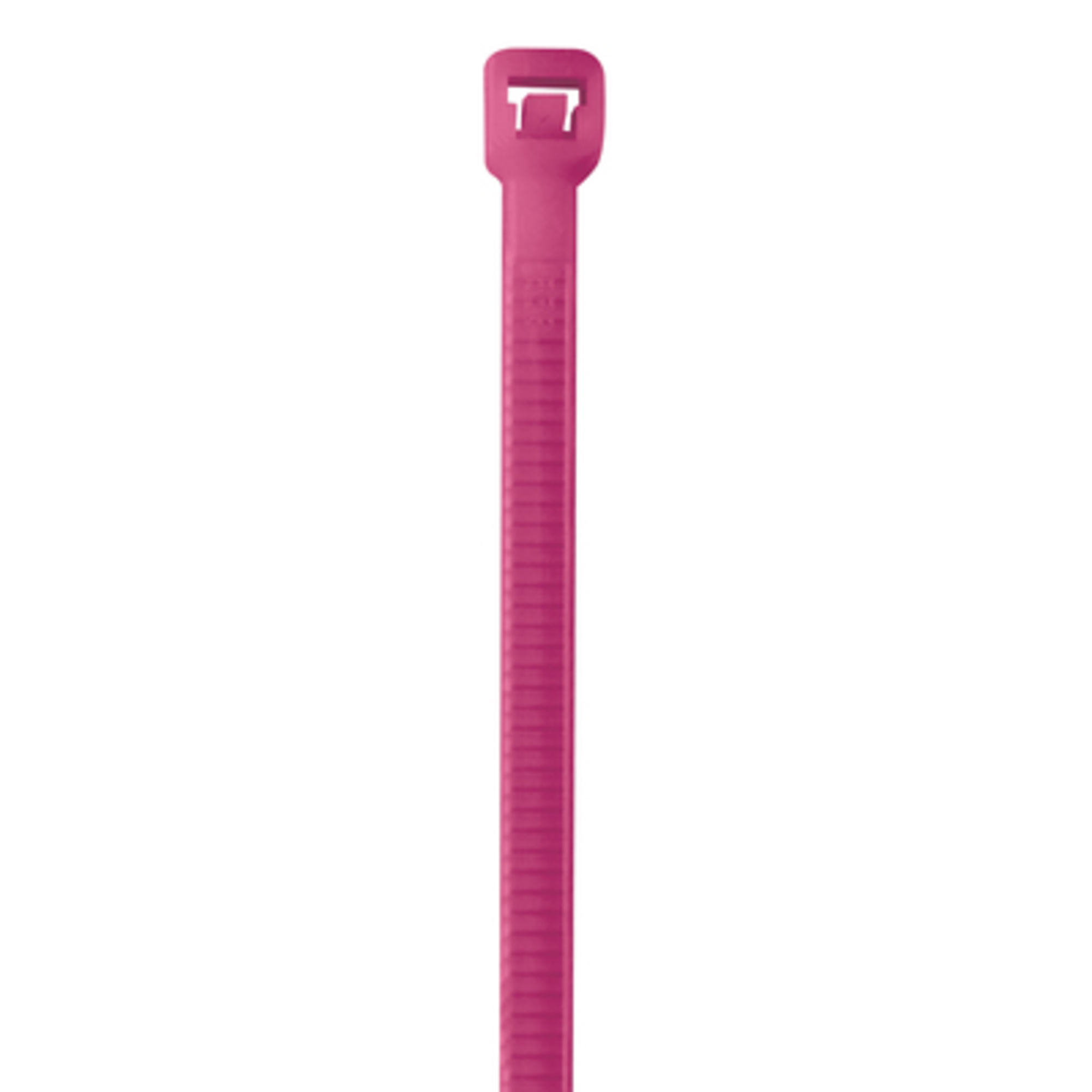 8in. 40# Fluorescent Pink Cable Ties 1000/CS, Pieces (qty.) 1000 Model# CT444L